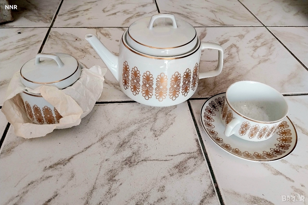 Сервиз за чай - порцелан , снимка 1
