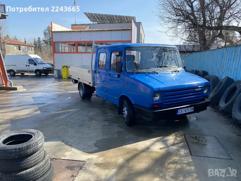 Камионче DAFF 400 бордово, снимка 1