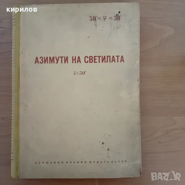 Интересна, рядка книга за азимута на планетите, снимка 1