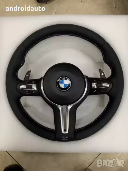 Кожен M Спортен Волан BMW F series 1/2/3/4/X1/X2/X3/X4/X5/X6, снимка 1