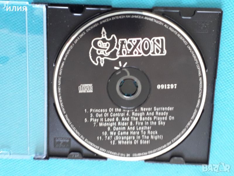 Saxon – 1981 - Denim And Leather(Reissue)(Heavy Metal), снимка 1