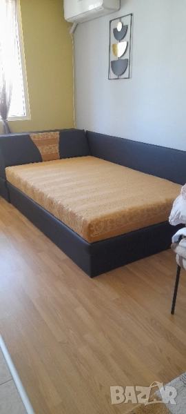 Нова спалня тапицирана с повдигащ механизъм, снимка 1