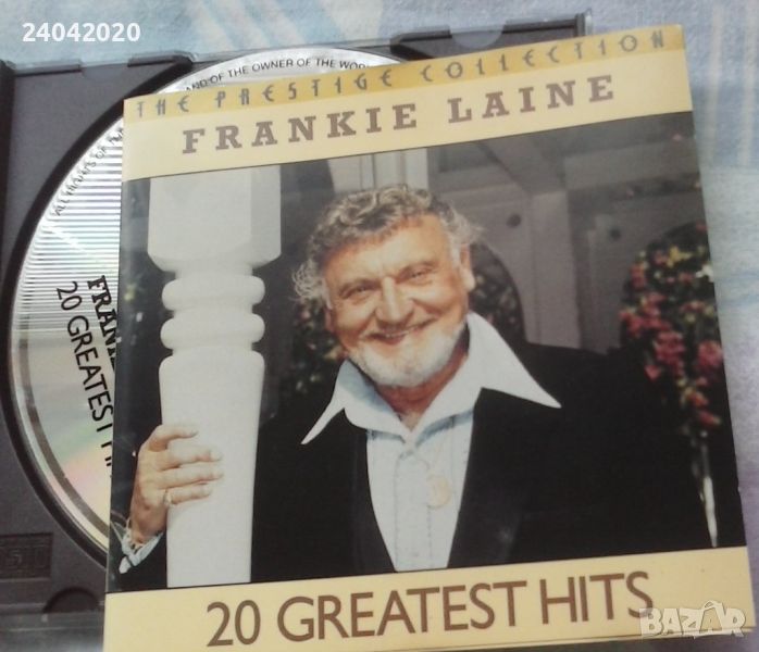 Frankie Laine - 20 gr. hits оригинален диск, снимка 1