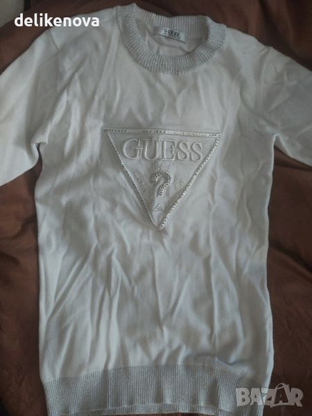 Guess. Original Size M  Бяла блузка, снимка 1