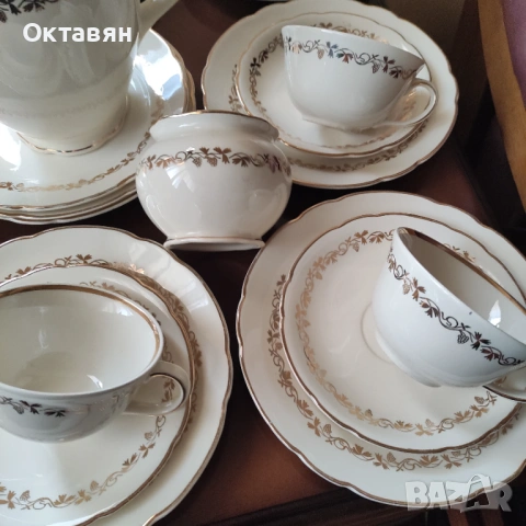 Порцеланов сервиз за чай,кафе Villeroy & Boch 29 части, снимка 7 - Сервизи - 53253348