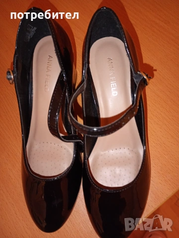 Лачени обувки ANNA FIELD, снимка 2 - Дамски обувки на ток - 53624440