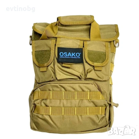 Мъжка чанта за къмпинг през рамо с множество джобове, снимка 3 - Раници - 54105579