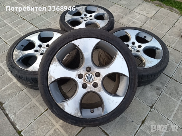 Джанти VW DETROIT GTI 18" 5X112 с гуми Michelin 225/40/18