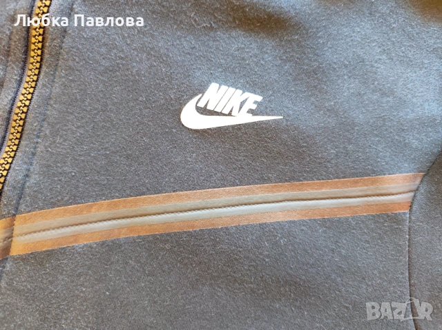 Мъжко горнище Nike tech fleece (размер M), снимка 3 - Спортни дрехи, екипи - 54297417