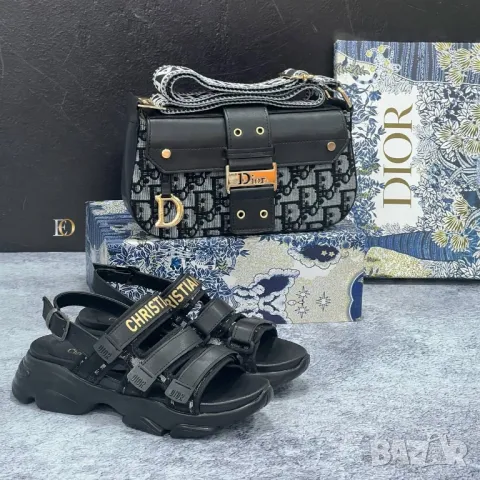 дамски сандали и чанта christian dior , снимка 5 - Сандали - 46944322