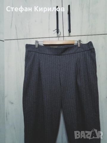 Дамски панталон с широк крачол , снимка 3 - Панталони - 52294073