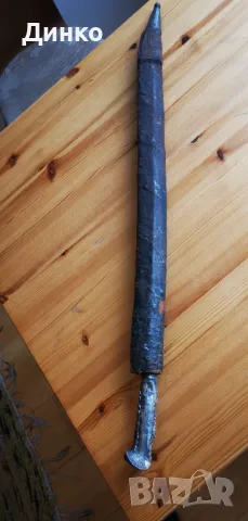 Османски ятаган  19век., снимка 5 - Антикварни и старинни предмети - 50337161