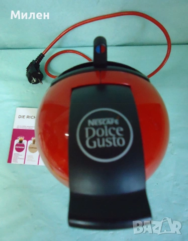 Кафемашина с гаранция 1 година NESCAFÉ® Dolce Gusto Krups Piccolo.Red, снимка 5 - Кафемашини - 53622932