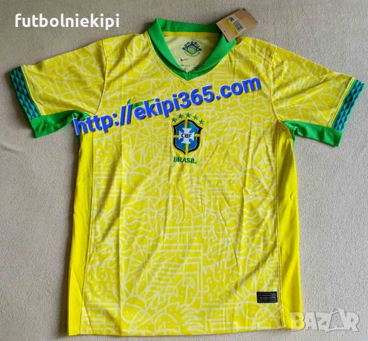 Бразилия тениска Копа Америка 2024, снимка 1 - Спортни дрехи, екипи - 26251612