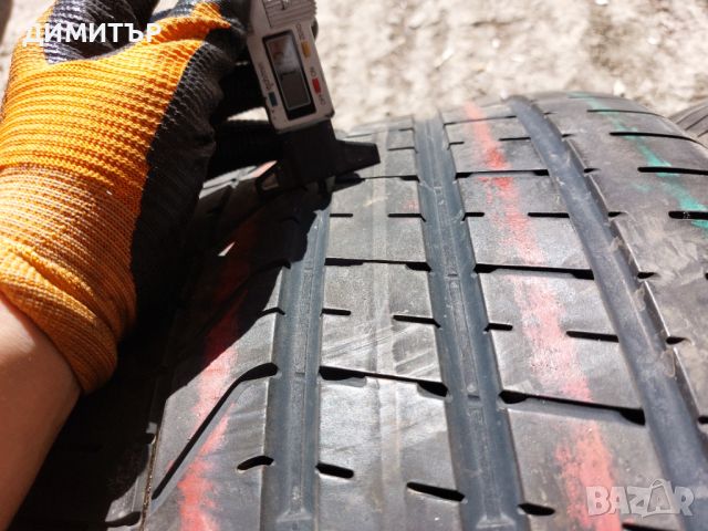 2 бр.почти нови гуми  Pirelli 315 35 21 dot1421 цената е за брой!, снимка 4 - Гуми и джанти - 45716355