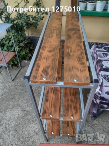 Метален стелаж  рафт , снимка 7 - Стелажи и щандове - 51265244