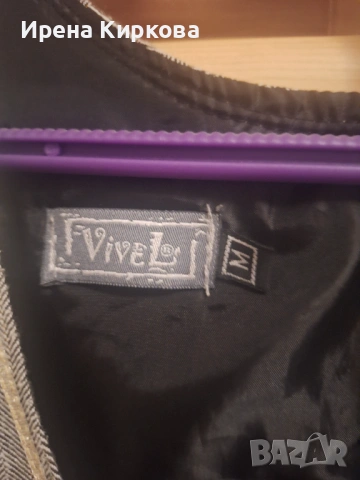 Дамска рокля, размер М, снимка 3 - Рокли - 53347535