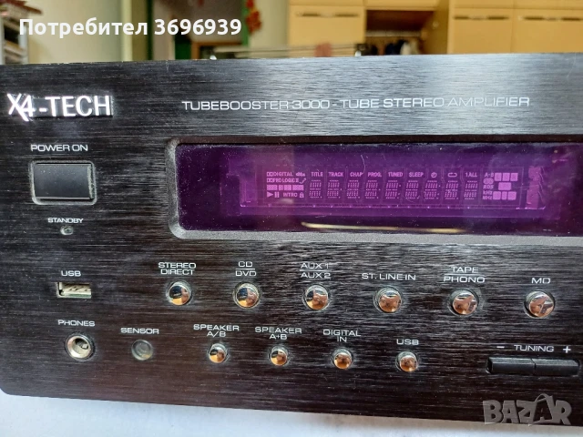 X4-Tech Tube BOOSTER 3000-Tube stereo amplifier, снимка 6 - Ресийвъри, усилватели, смесителни пултове - 51006949