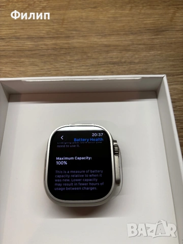 Apple Watch Ultra 3 в гаранция, снимка 4 - Смарт гривни - 53685936