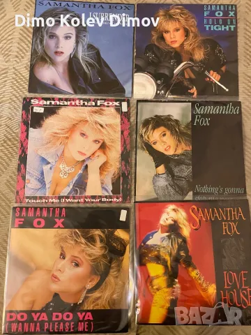 Samantha Fox Колекция Винили