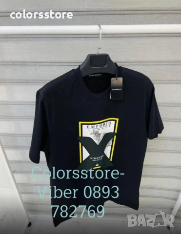 Мъжка Черна тениска Armani/IM274s
