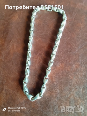 163/Сребърн Синджир-88грама.🇧🇬, снимка 2 - Колиета, медальони, синджири - 52353408