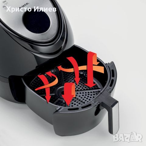 Голям фритюрник с горещ въздух Ariete 5.5L 1800W Air fryer XXL ЕЪР ФРАЙЪР, снимка 5 - Фритюрници - 45616121