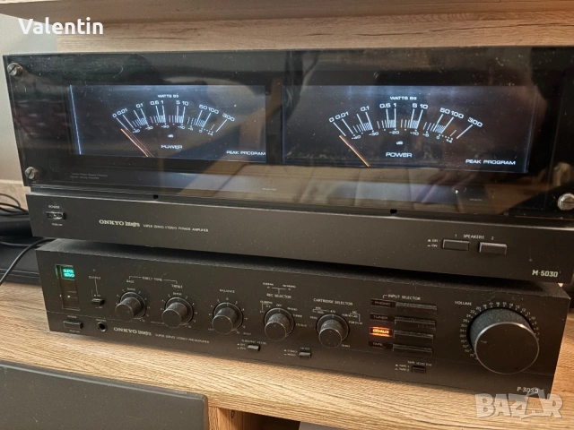 Предусилвател и усилвател Onkyo P 3030 и M 5030