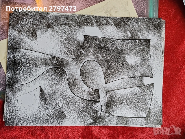 Авторски абстрактни графики, снимка 18 - Картини - 53404691