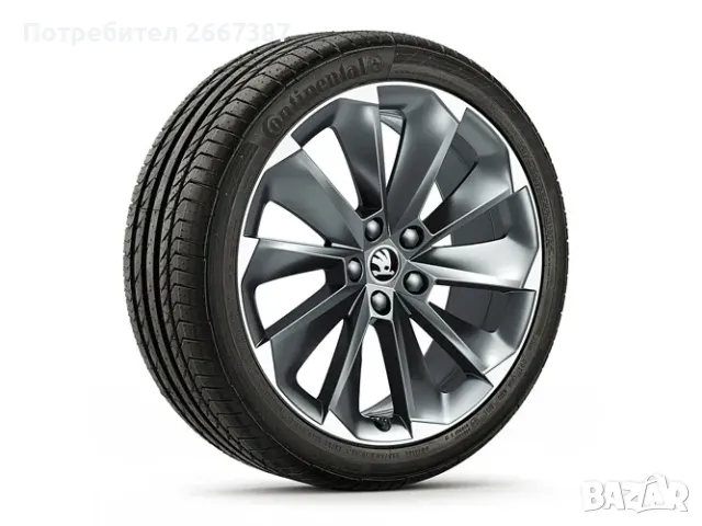 Джанти 19" Supernova Skoda Superb 3, снимка 4 - Гуми и джанти - 48652541