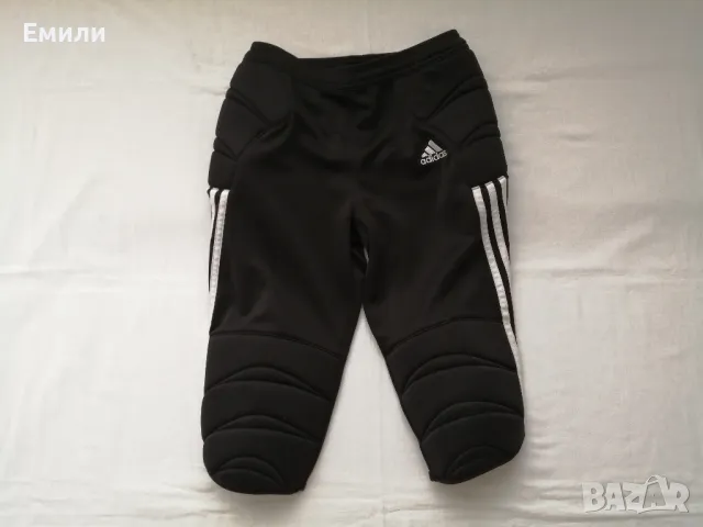 Adidas AEROREADY вратарски панталон с подплънки за момче с височина до 152 см, снимка 1 - Детски панталони и дънки - 47077485