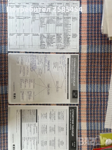 Справочни таблици по Български език и литература за матура 11. и 12. клас, снимка 2 - Учебници, учебни тетрадки - 51641465