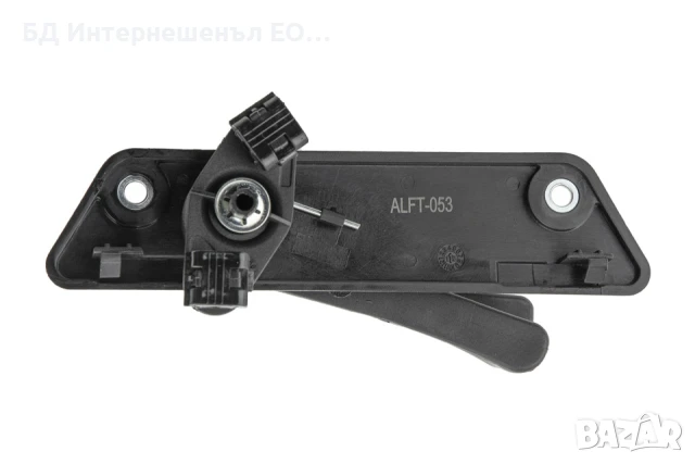 735379978 Вътрешна дръжка за отваряне на задна дясна врата FIAT DOBLO 2000-2010, черна, снимка 4 - Части - 50900253