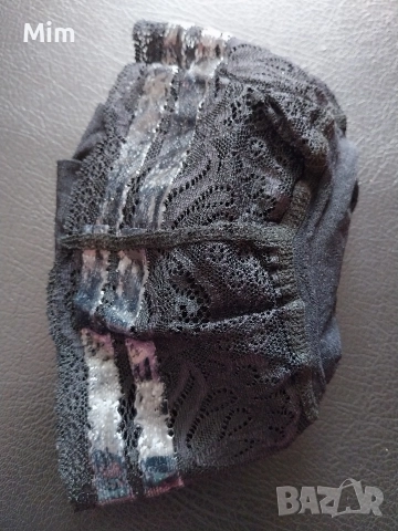 Чорапи ликра с дантела в Черно,светло сиво и цвят телесен , снимка 7 - Бельо - 52902997