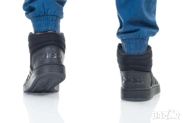 зимни маратонки Adidas Hoops 2.0 номер 45 1/3, снимка 3 - Маратонки - 52394745