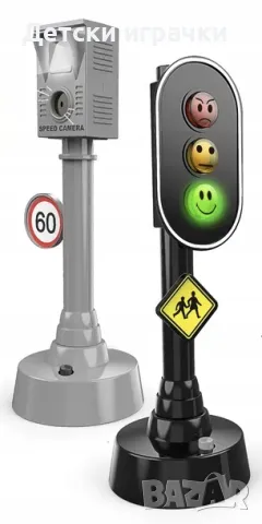 Комплект коли с килим за игра и пътни знаци, на батерии , снимка 9 - Коли, камиони, мотори, писти - 50426527