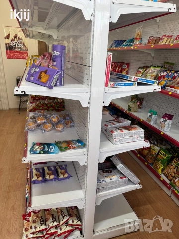 Продавам Островни /двустранни стелажи и стелажи , снимка 4 - Стелажи и щандове - 52908496