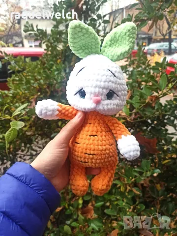 Ръчно Изплетено Зайче "Амигуруми"