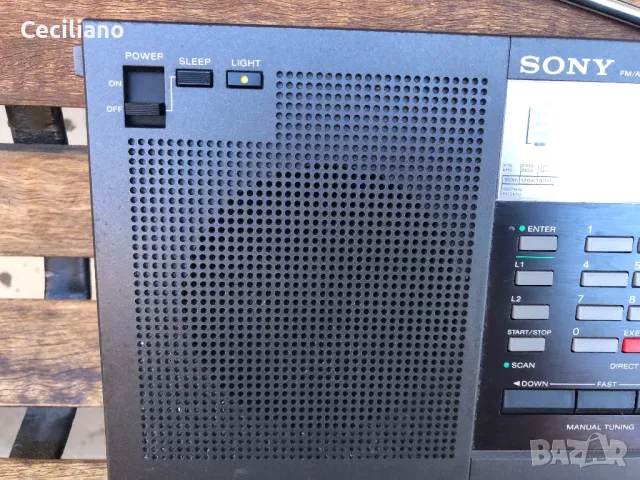 SONY  AM / FM  ICF - 2001 Radio-видеоклип с начин на работа в обявата!, снимка 5 - Радиокасетофони, транзистори - 47869965