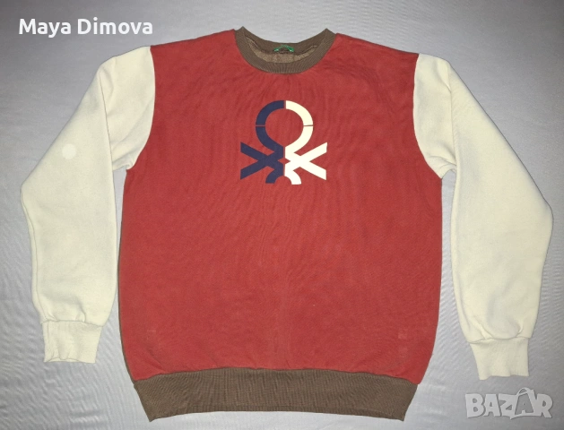 Benetton ватирана блуза