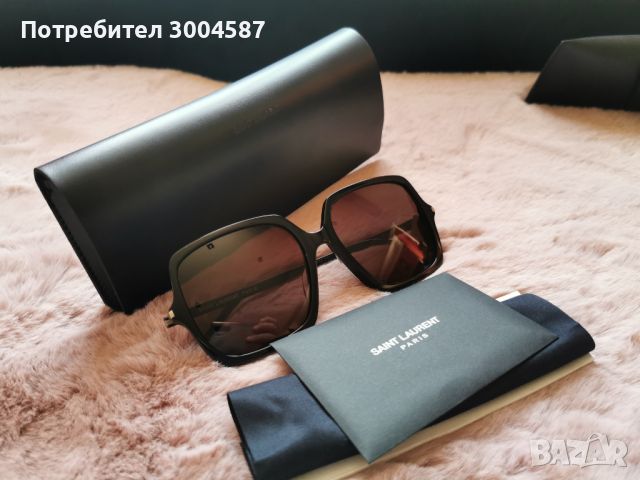 Чисто нов модел дамски слънчеви очила Saint Laurent, закупени от Париж, снимка 1 - Слънчеви и диоптрични очила - 46125977