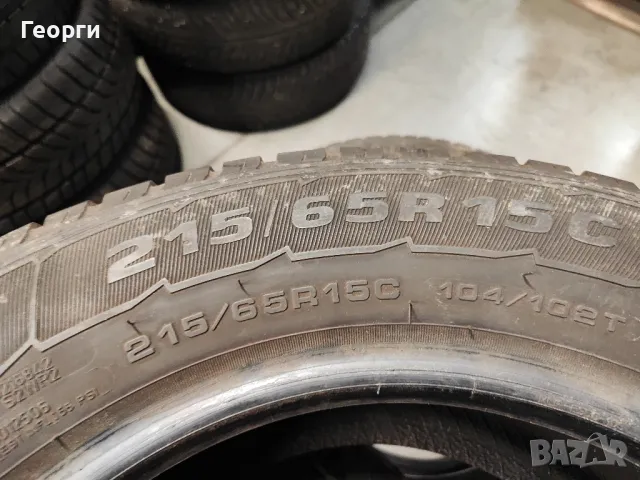 4бр. летни гуми 215/65/15C Goodyear, снимка 4 - Гуми и джанти - 48662939