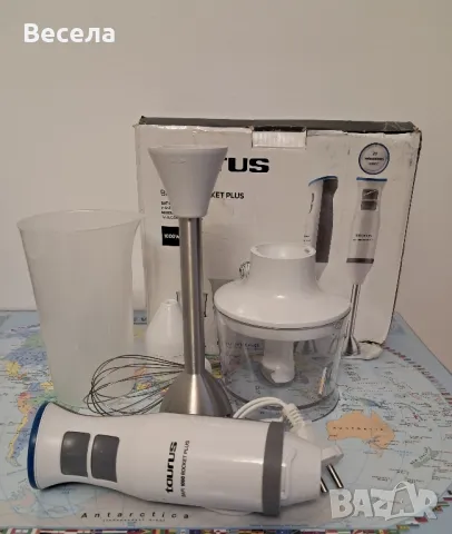 Миксер, пасатор и чопър Taurus 1000W, снимка 1