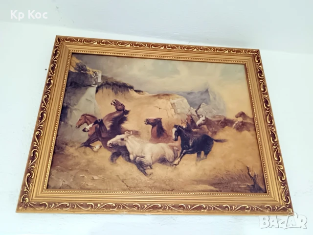 ръчно ушит гоблен "Свети Георги" (голям), снимка 10 - Гоблени - 50992210