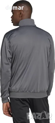 Adidas Мъжки суитшърт с 3 ивици, XL, сив, снимка 2 - Спортни дрехи, екипи - 49288604