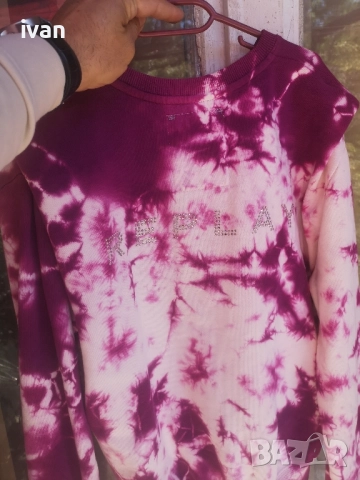 дамски оригинален пуловер Riplay Deep purple , снимка 3 - Блузи с дълъг ръкав и пуловери - 51808482