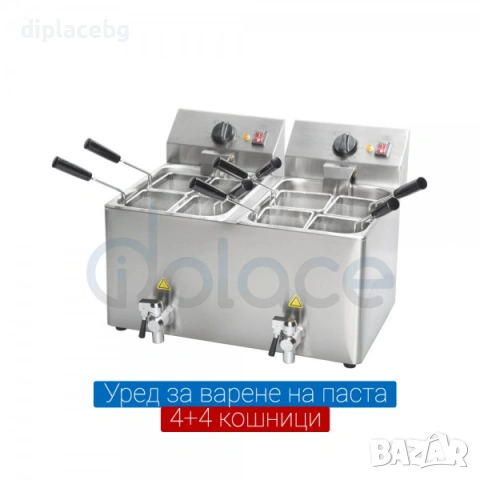 Уред за варене на паста - 8 кошници (4+4