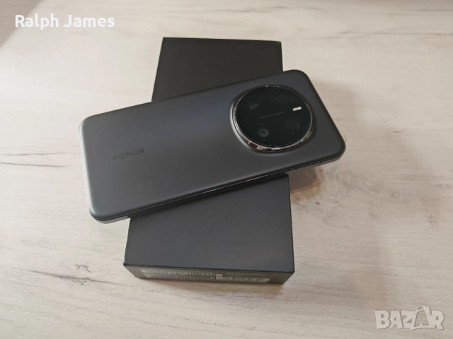 Като нов Honor Magic 7 Pro 5G 12 GB RAM 512 GB Black-18м гаранция, снимка 4 - Huawei - 52238930