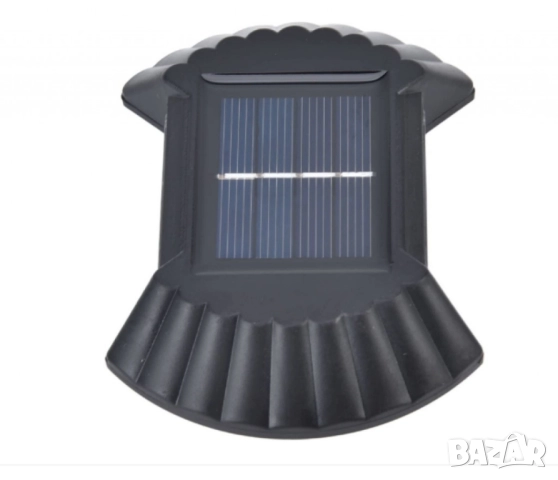 Комплект от 4 външни соларни лампи с LED, Прахоустойчиви, снимка 5 - Соларни лампи - 51980977