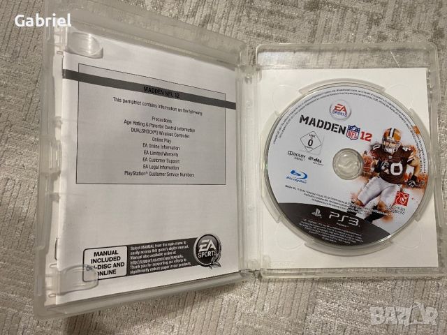 Madden 12 PS3, снимка 2 - Игри за PlayStation - 45597579